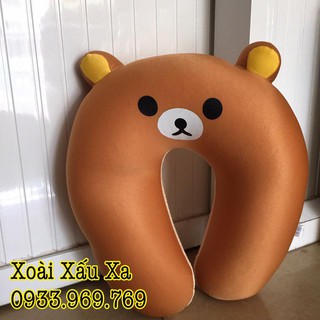 Gối kê cổ hạt xốp hình thú