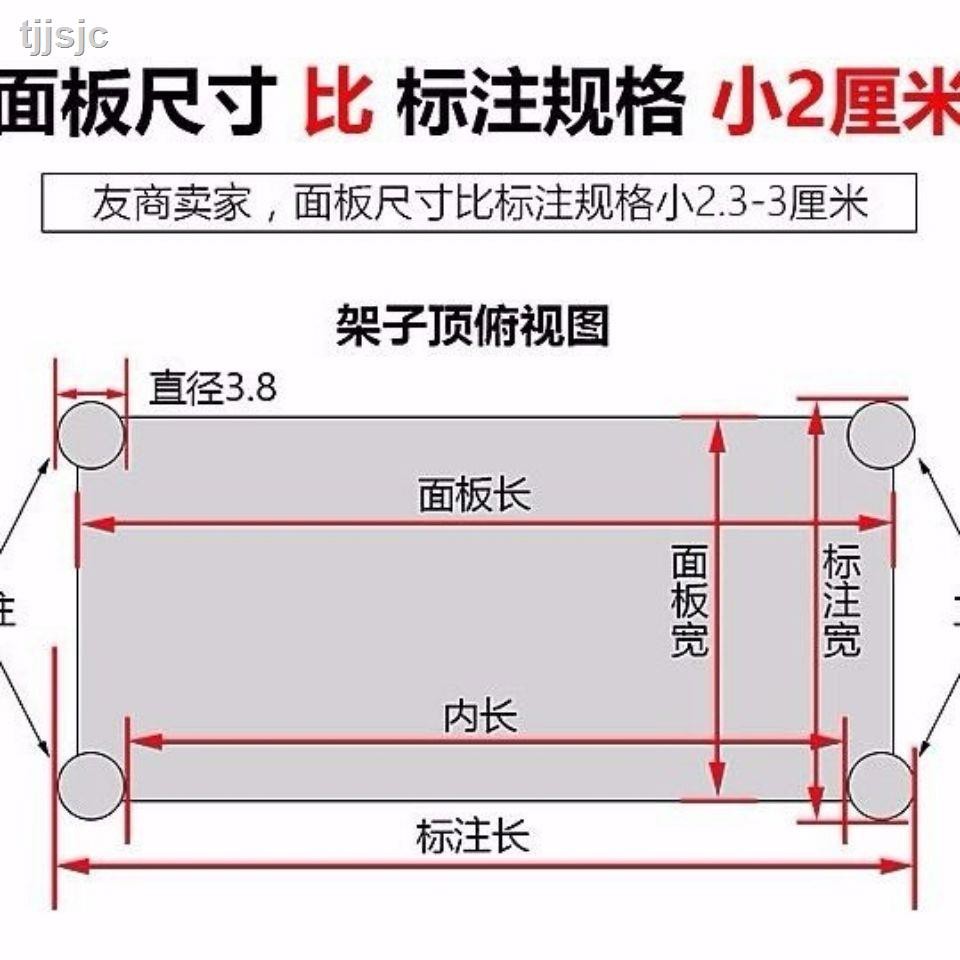 Kệ để lò vi sóng nhà bếp/ đồ dùng nhà tắm bằng Inox dày dặn có 2 tầng tiện lợi