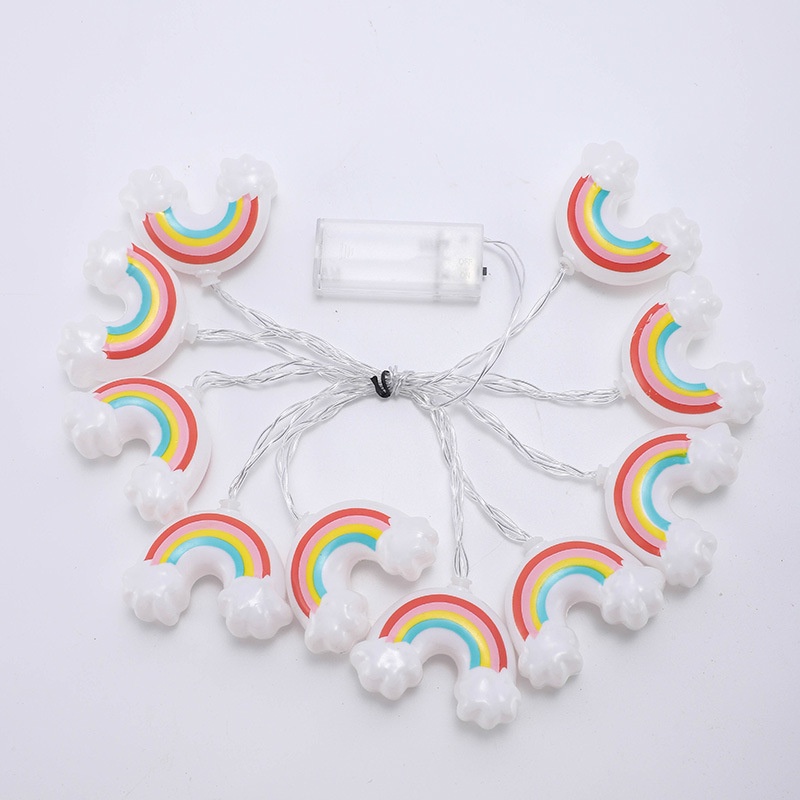 Dây Đèn led Cầu Vồng Trang Trí Phòng Bé Phong Cách Mới 2022
