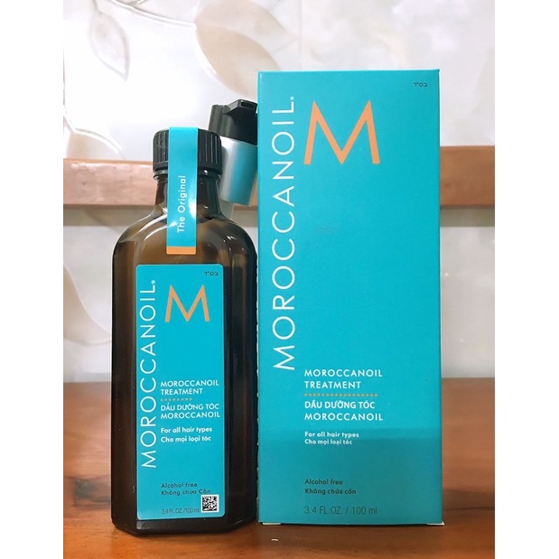 Tinh dầu dưỡng tóc Moroccanoil phục hồi tóc hư tổn khô xơ Moroccanoil Treatment Oil  100ml chính hãng