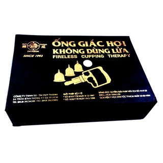 Bộ giác hơi không dùng lửa duy thành valy đen
