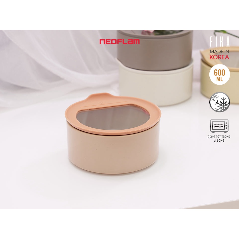 Thố gốm Neoflam Fika an toàn cho sức khoẻ, dùng trong lò nướng, lò vi sóng, sx tại HQ