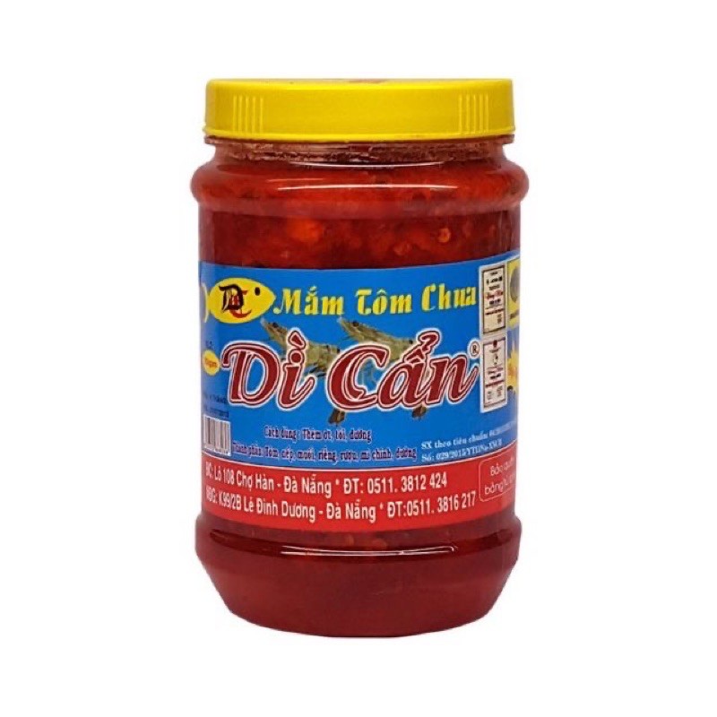 Mắm tôm chua Dì Cẩn 500g