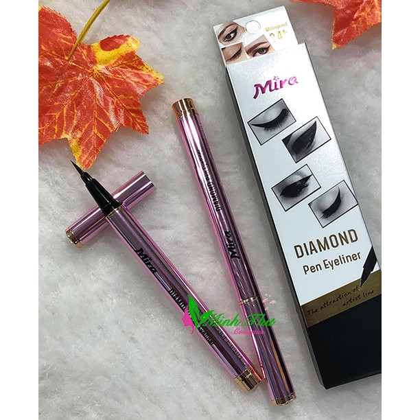 Bút kẻ mắt nước Mira Diamond Waterproof 24h chính hãng.