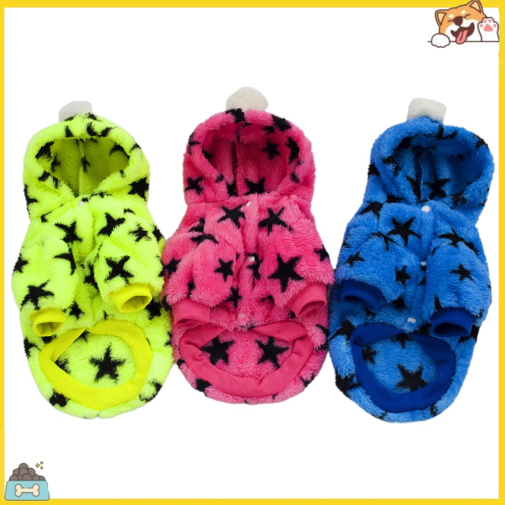 Áo Hoodie In Hình Ngôi Sao Cho Thú Cưng