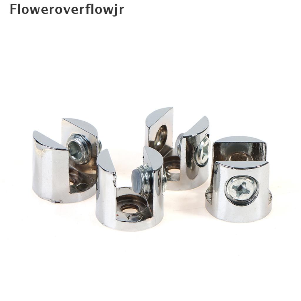 Set 4 kẹp kính mạ kẽm 8-10mm / 10-12mm chuyên dụng