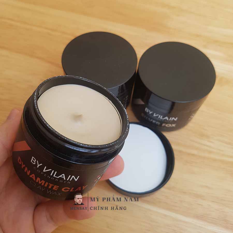 Sáp By Vilain Dynamite Clay 65ml chính hãng, sáp vuốt tóc By Vilain Dynamite Clay nhập khẩu 100% Đan Mạch