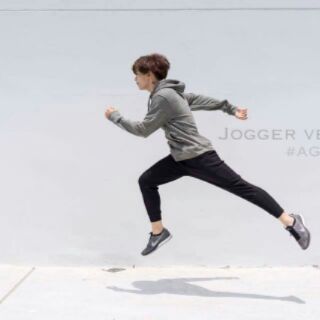 Quần jogger thun gân nam nữ