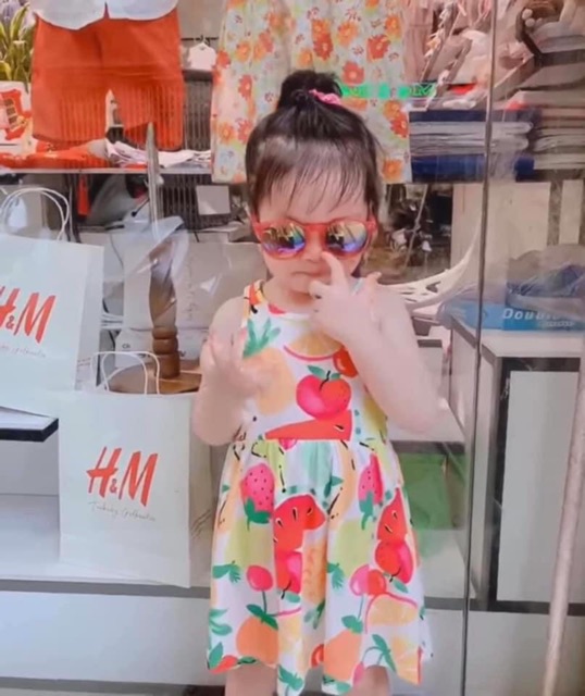 (Linh 2) Hàng auth Váy hoa quả chính hãng UK mẫu mới Size 4-6Y đến 8-10Y