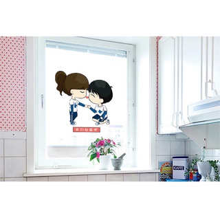 Decal dán tường trang trí - CẶP ĐỔI NHIỀU MẪU