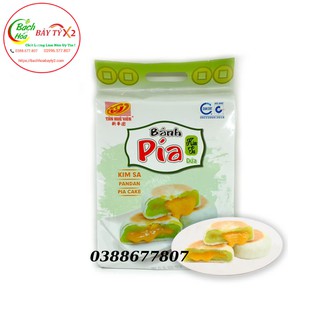 Bánh Pía Kim Sa Tan Chảy Vị Dứa Tân Huê Viên Túi 480gr