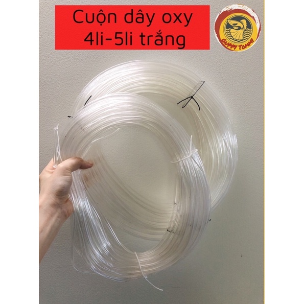 Dây sủi oxy chịu co gập tốt  trắng trong