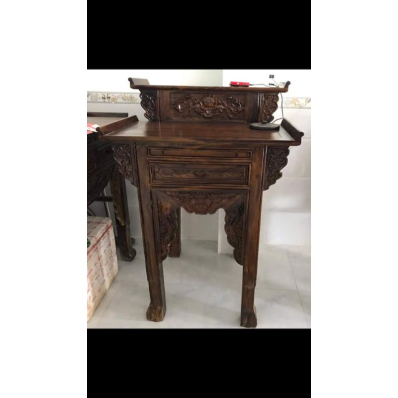 Bàn Thờ 2 Tầng gỗ Cẩm Thị