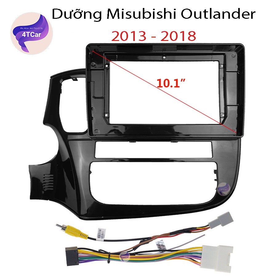 Mặt dưỡng Mitsubisi Out Lander 2013-2019 (10 inch)