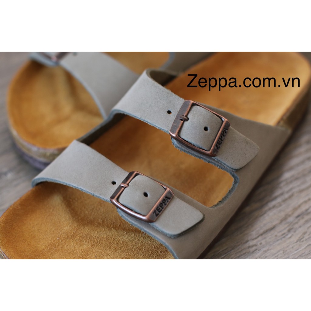 ZEPPA - Gian Hàng Chính Hãng - Dép đế trấu nam & nữ - Màu xám (Size: 35-42) XZ