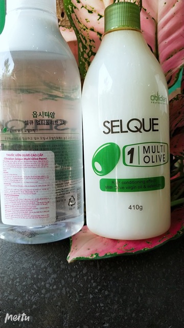 Uốn lạnh Olive Selque Obsidian cao cấp 410ml/530ml  tinh chất nha đam sữa oliu   siêu dưỡng mau xoăn giá rẻ.