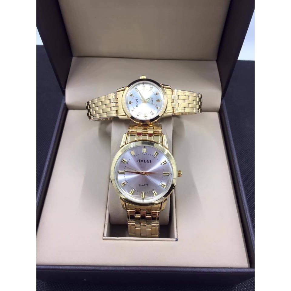 Đồng hồ nữ Halei 502L mặt trắng sang trọng tinh tế | BigBuy360 - bigbuy360.vn