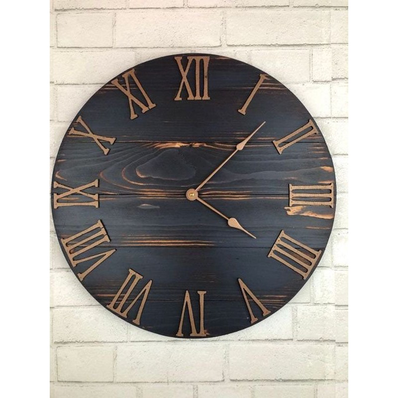 XẢ KHO 20 MẪU - Đồng hồ Gỗ treo tường chất liệu gỗ máy kim thiết kế in theo yêu cầu decor trang trí nhà