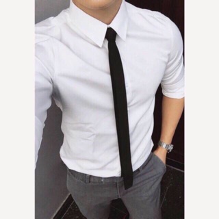 Cà vạt nam 3cm lụa