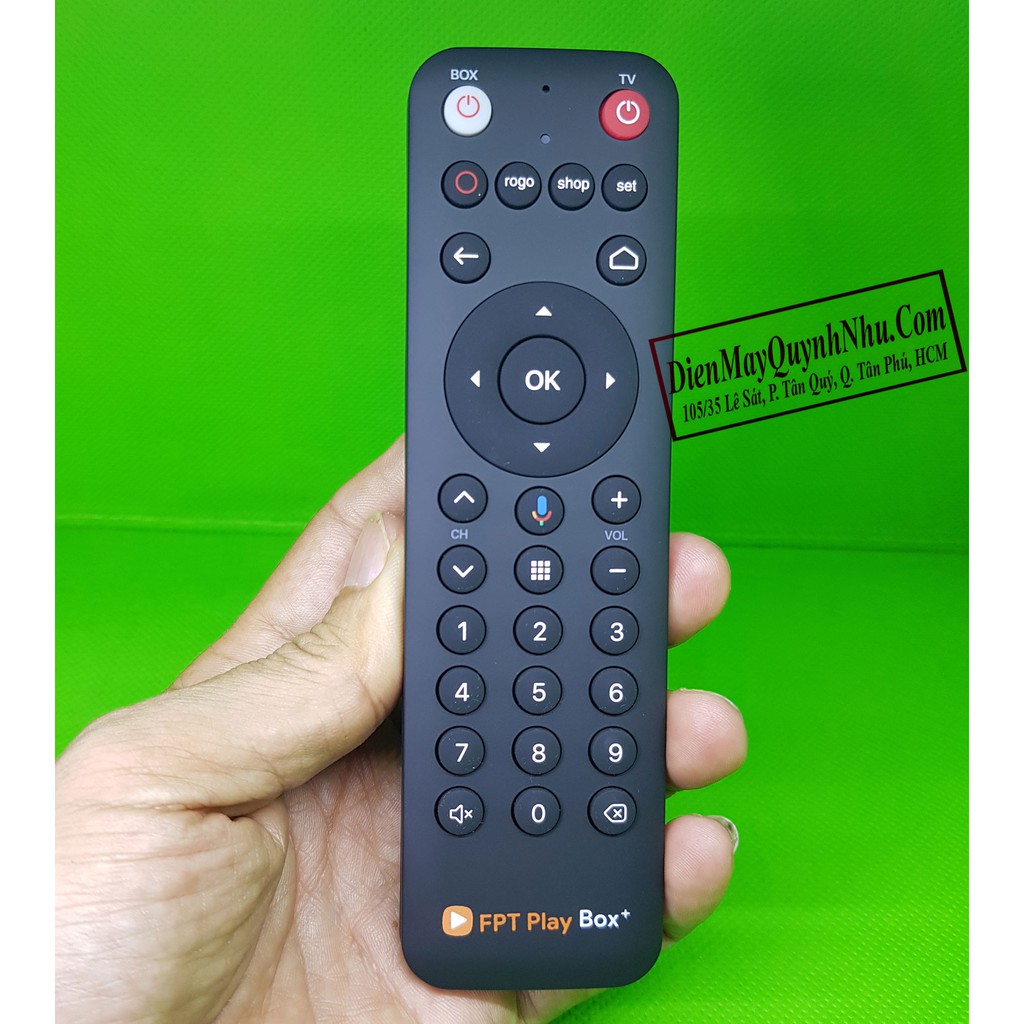 [Mã ELFLASH5 giảm 20K đơn 50K] Voice Remote FPT cho FPT Play Box 2020, 2019 , 2018 - Remote điều khiển giọng nói của FPT