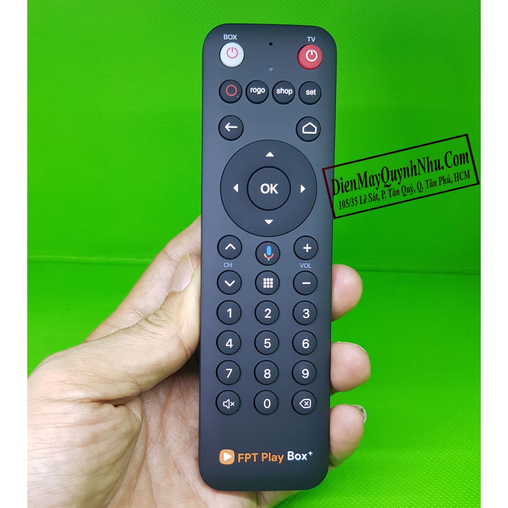 Voice Remote FPT cho FPT Play Box S, 2020, 2019 , 2018 - Remote điều khiển giọng nói của FPT