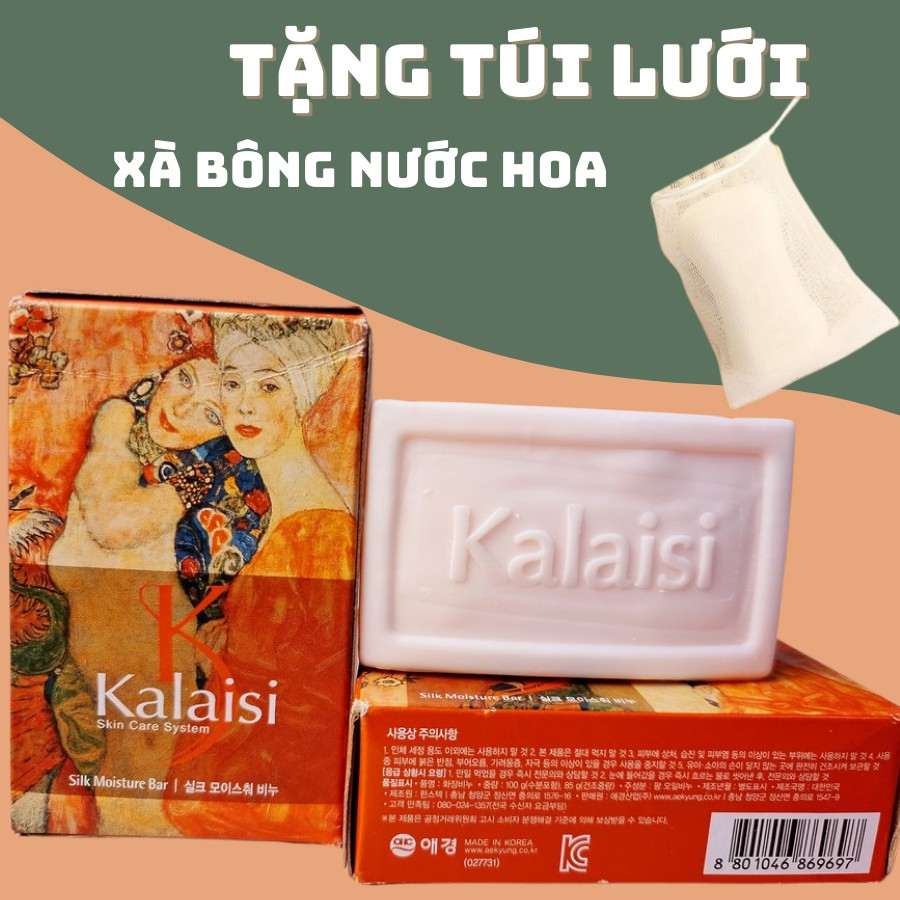 Xà Bông Hàn Quốc Kalaisi hương nước hoa Thụy Sĩ