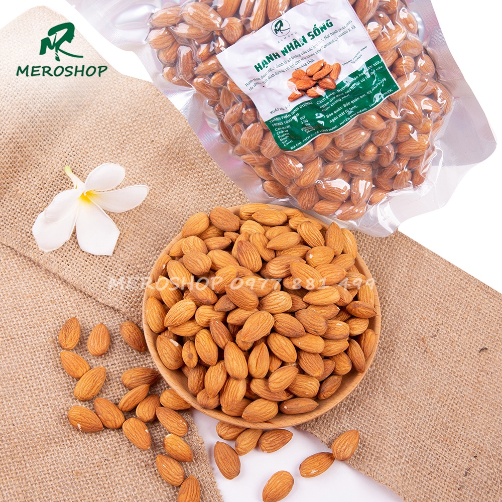 250GRAM HẠNH NHÂN SỐNG LÀM SỮA SHOP MẸ RÔ