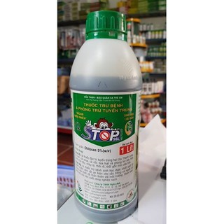 Stop 5SL (Chitosan) Chai 1 Lít - Thuốc trị tuyến trùng sinh học, phòng thối rễ, thối gốc