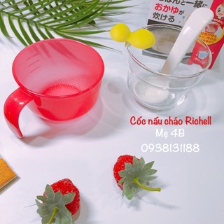 Cốc nấu cháo trong nồi cơm điện Richell