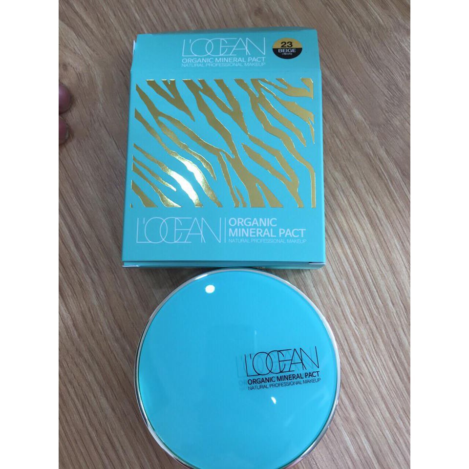 PHẤN NỀN HỮU CƠ ORGANIC L'OCEAN – 15G, SIÊU MỊN CHO DA LUÔN RẠNG NGỜI | BigBuy360 - bigbuy360.vn