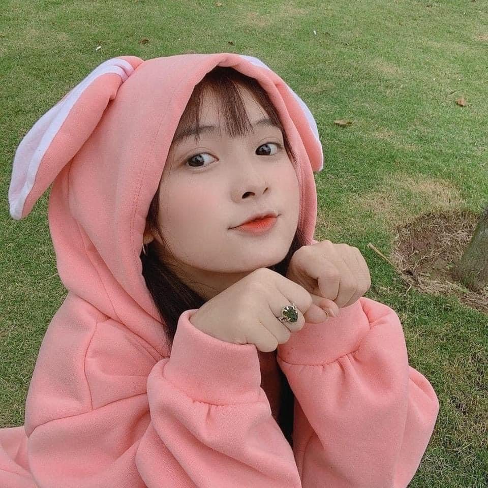 Áo Hoodie Nỉ Tai Thỏ 🌺 Áo Sweater nữ form rộng có mũ tai thỏ Bunny 2 màu TRẮNG | HỒNG style Korea Ulzzang SIÊU HOT 🌺 | BigBuy360 - bigbuy360.vn