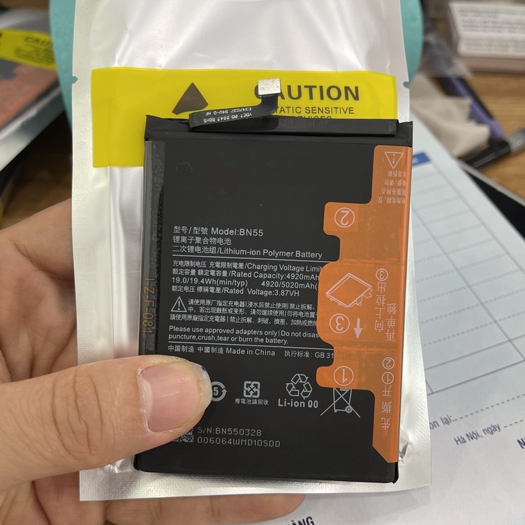 Pin Chính Hãng Điện Thoại Xiaomi redmi note 9S BN55