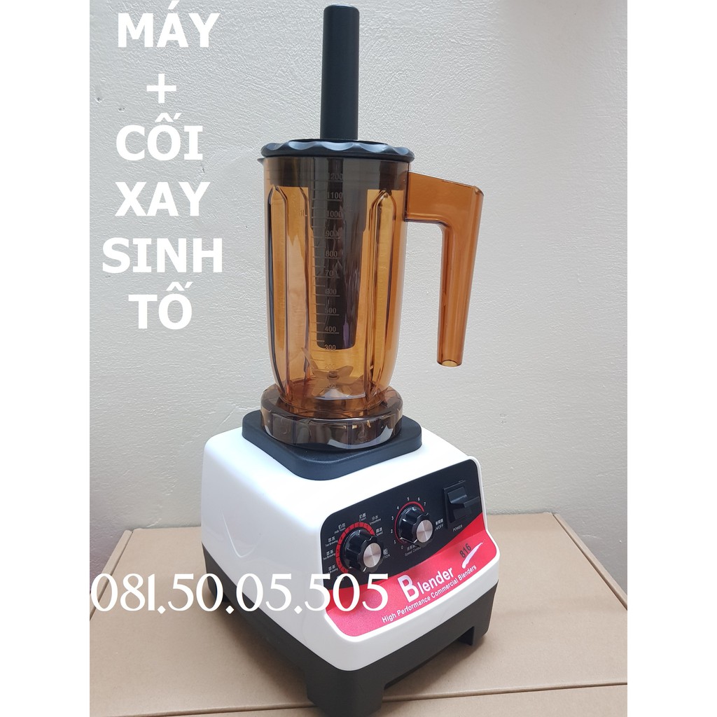 Máy đảo trà đa năng Blender 816 với 4 cối xay cho các chức năng khác nhau - Thiết bị trà chanh