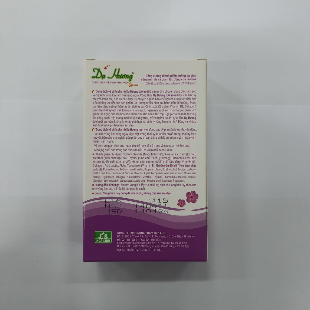 Dung dịch vệ sinh - Dạ Hương Lavender 50ml