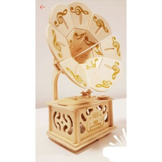 mô hình gỗ máy hát cắt cnc