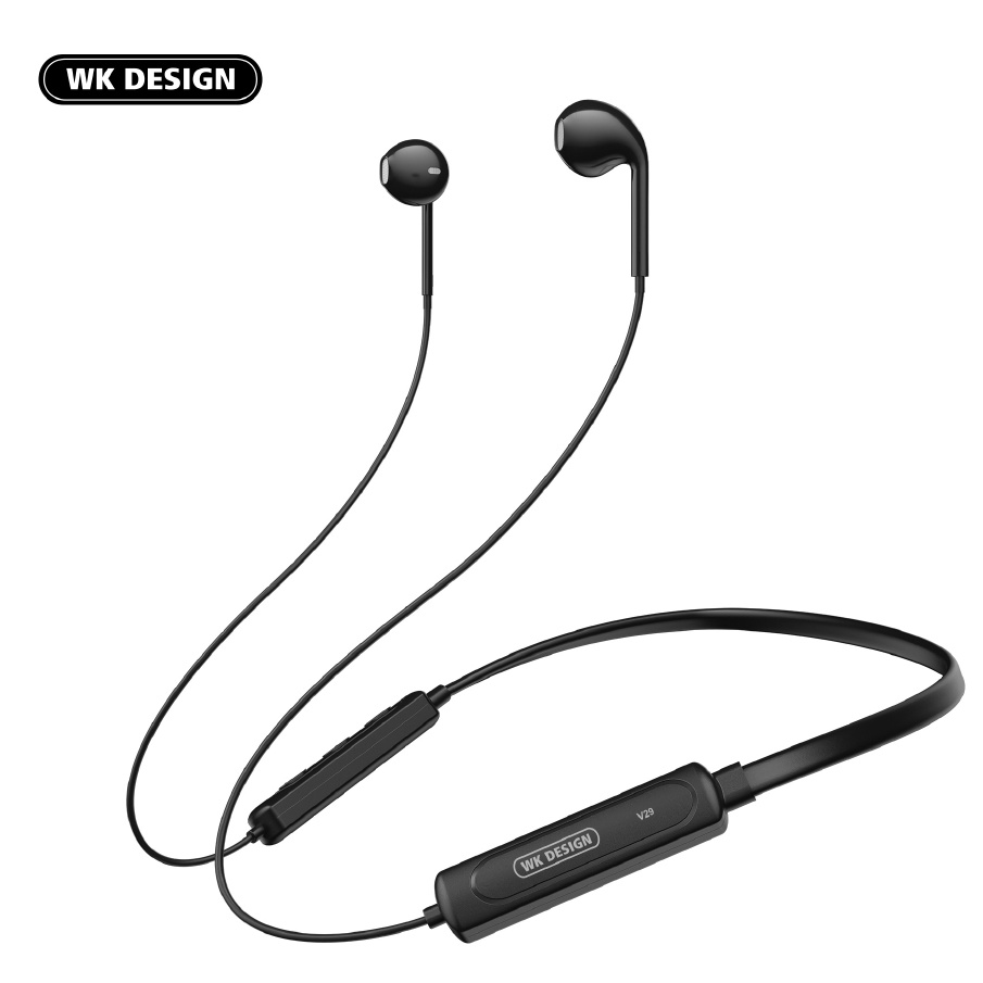 Tai Nghe Bluetooth Thể Thao Đeo Wk Design V29, Không Dây Bluetooth Gaming Choàng Có Micro