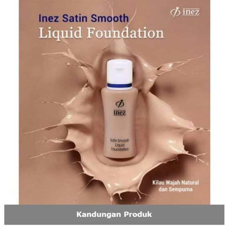 (hàng Mới Về) Kem Nền Dạng Lỏng Inez 35ml Tiện Dụng Chất Lượng Cao | BigBuy360 - bigbuy360.vn