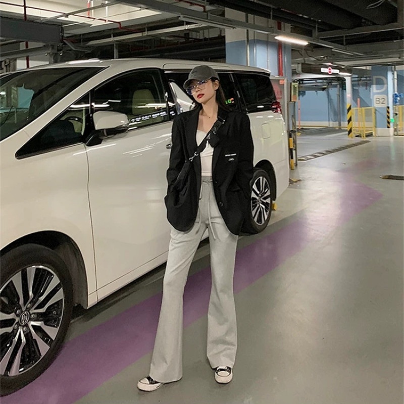 Áo khoác dáng dài form rộng thời trang mùa thu