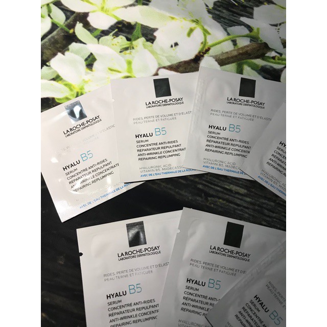 Sample La Roche Posay Chính Hãng-  Serum Hyalu B5 La RochePosay Dưỡng Căng Mượt Và Tái Tạo Da 1.5ml