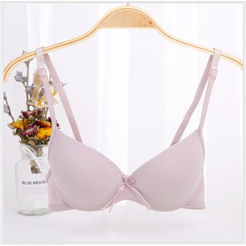 Áo Lót Có Gọng Mút Mỏng Vân Sò Cực Đẹp 211 [BI &amp; CI]