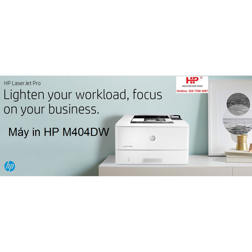 Máy in HP LaserJet Pro M404dn (thay thế 402dn) CHÍNH HÃNG