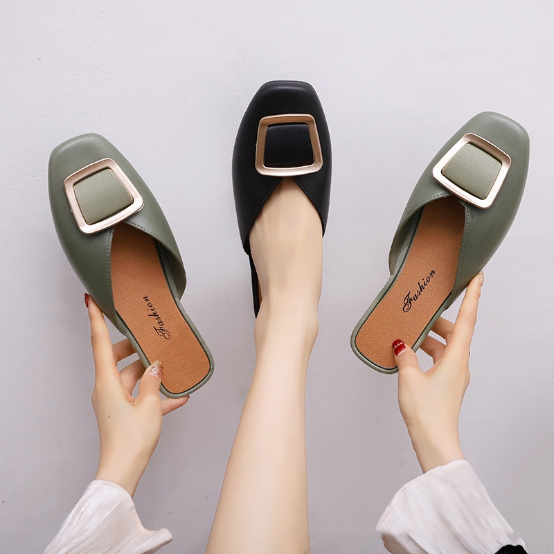 Dép bít mũi Ielgy thoải mái thời trang cho nữ