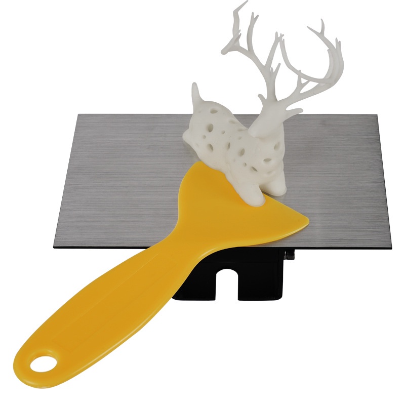 Sủi nhựa chuyên cạy lấy mẫu resin tránh làm trầy mặt bàn nhôm máy in 3D Resin