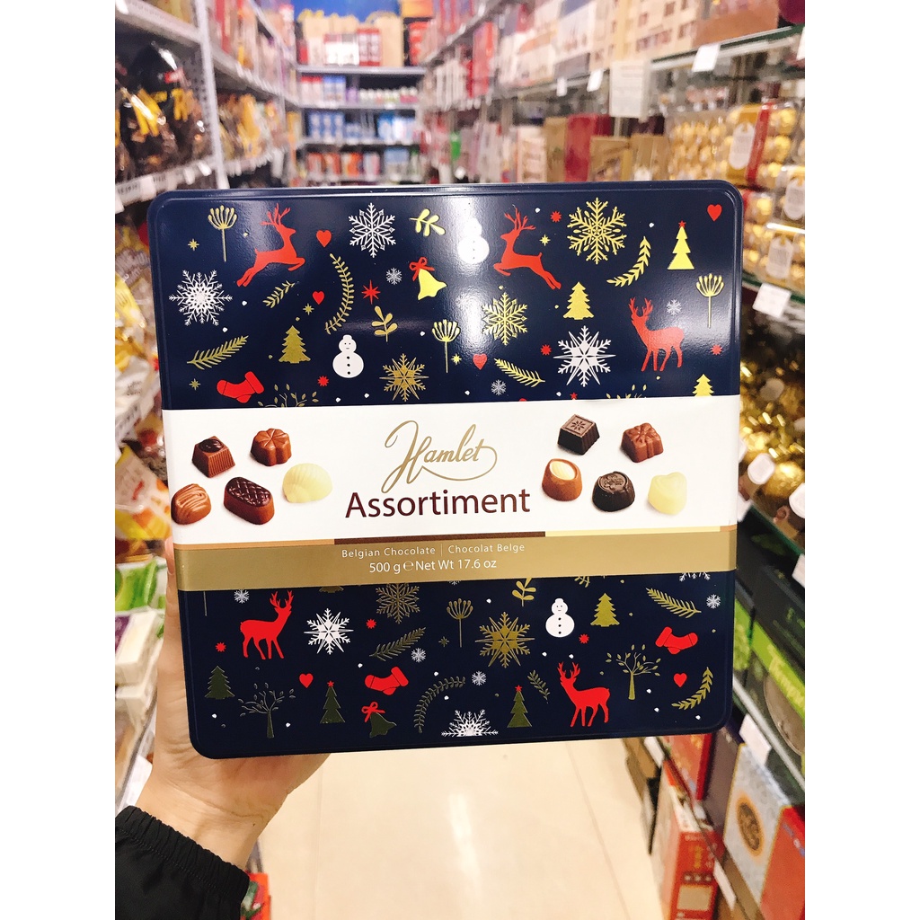 Chocolate Hamlet Selection nhập khẩu Bỉ 500g các loại