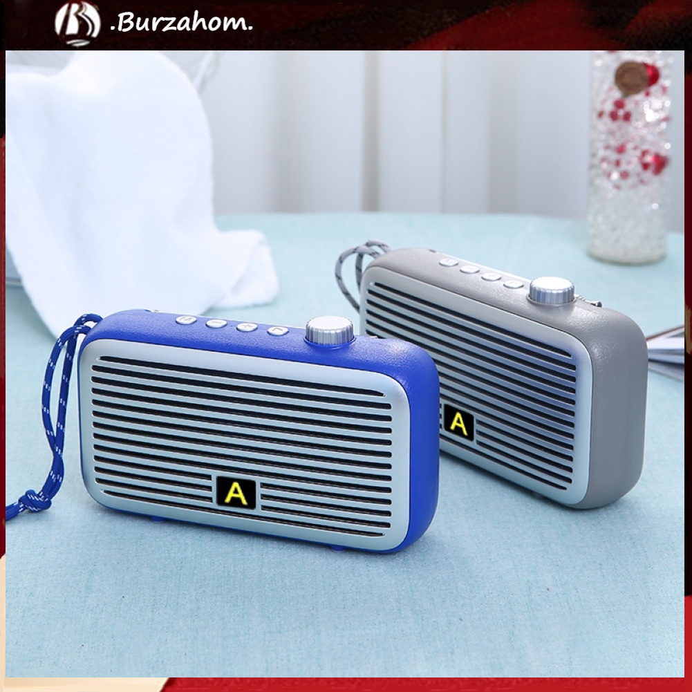 Loa Bluetooth Không Dây Nhỏ Gọn Hỗ Trợ Đọc Thẻ Nhớ TF