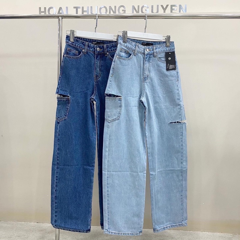 Boy suông rách bên•MIDDUA SHOP