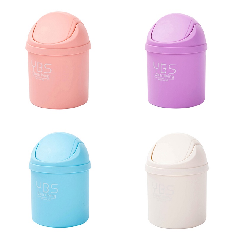 Thùng Đựng Rác Mini Để Bàn Văn Phòng / Nhà Ở Dễ Thương