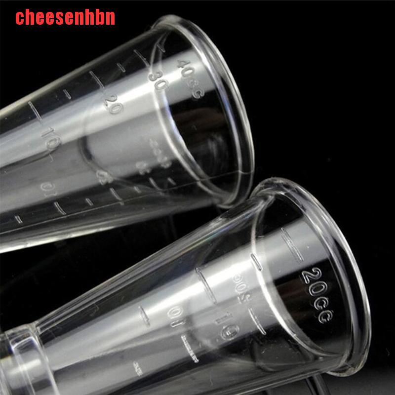 [cheesenhbn]Plastic Jigger Single Double Cocktail Wine Short Drink Bar Party Measure Cup