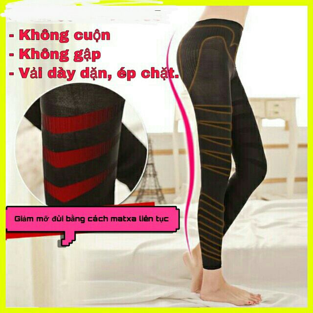 QUẦN GEN GIẢM MỠ, SĂN CƠ MÔNG, ĐÙI, BẮP CHÂN SIZE L-LL