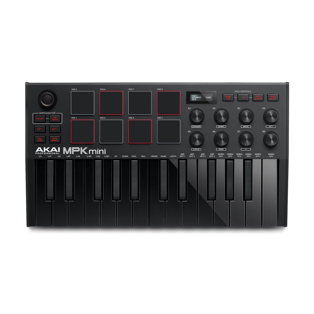 đàn mpk mini MK3 black